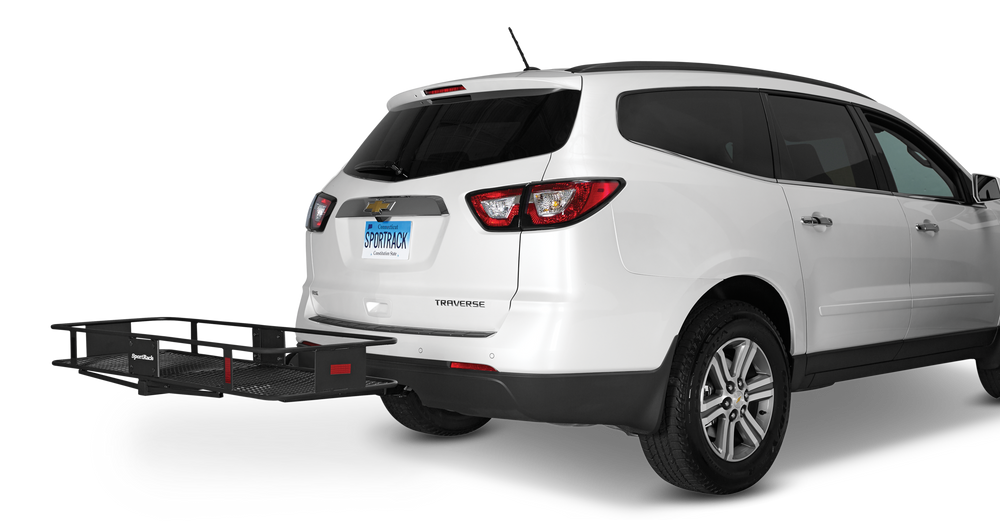 SportRack Vista Hitch Mount Folding Cargo Basket, Fits 2in Receivers