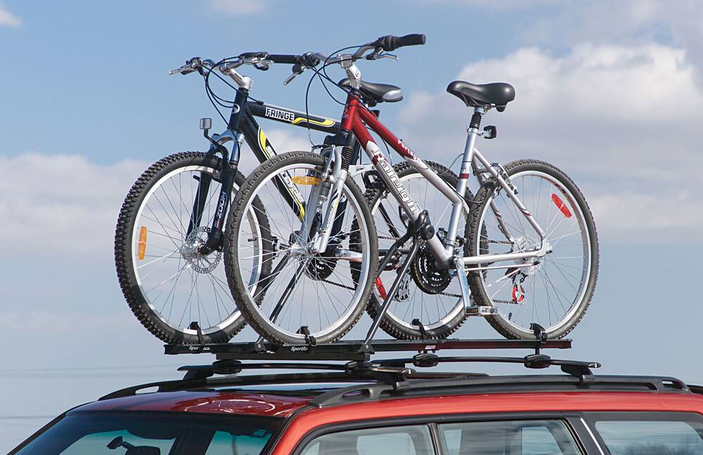 2 bike roof rack for car