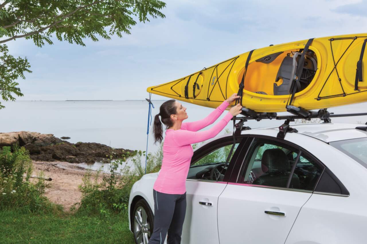 SportRack SR5511 Folding J Stacker Roof Top Mount Kayak Rack 36 in 2 pc Canadian Tire