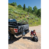 SportRack SR8123 Tailgate Pad with Straps Back_Angled_Left