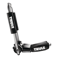 Thule 835 Hull-a-Port Pro Rooftop J-Stacker Roof Top Mount Kayak Rack, Adjustable, 34-in, 2-pc Back_Flat
