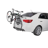CCM 3-Bike Trunk Mount Bike Rack w/ 6 Adjustable Straps, Black Back_Angled_Right