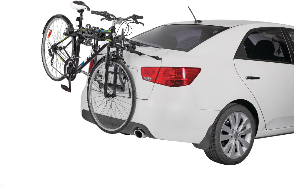 Trunk Mounted Car Bicycle Rack 2 Bike Transport Holder Bracket Travel Carrier 