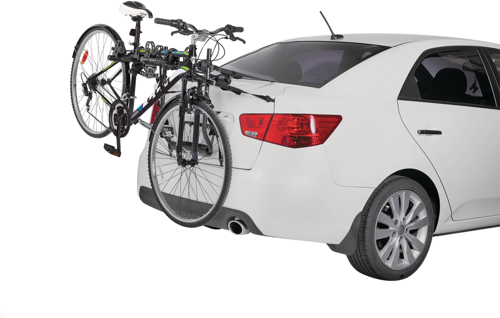 CCM 3Bike Trunk Mount Bike Rack w/ 6 Adjustable Straps, Black