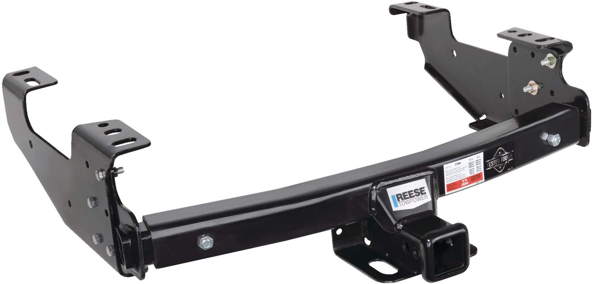 REESE Towpower Class-III/IV Multi-Fit Trailer & Towing Hitch with 2-in Reciever Front_Angled_Right