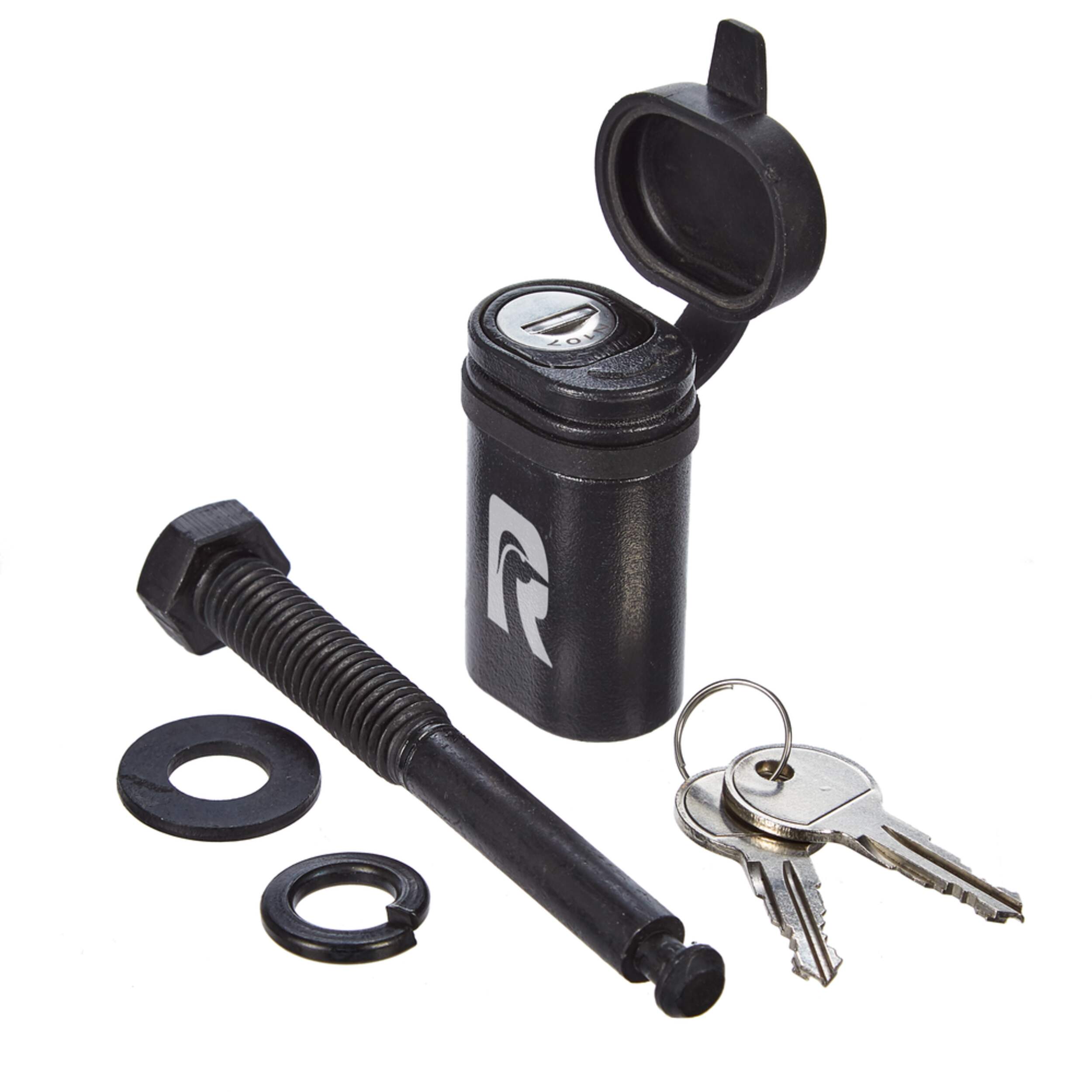 Raleigh Bike Lock & Hitch Pin Kit Front_Three_Fourths_Angled_Left