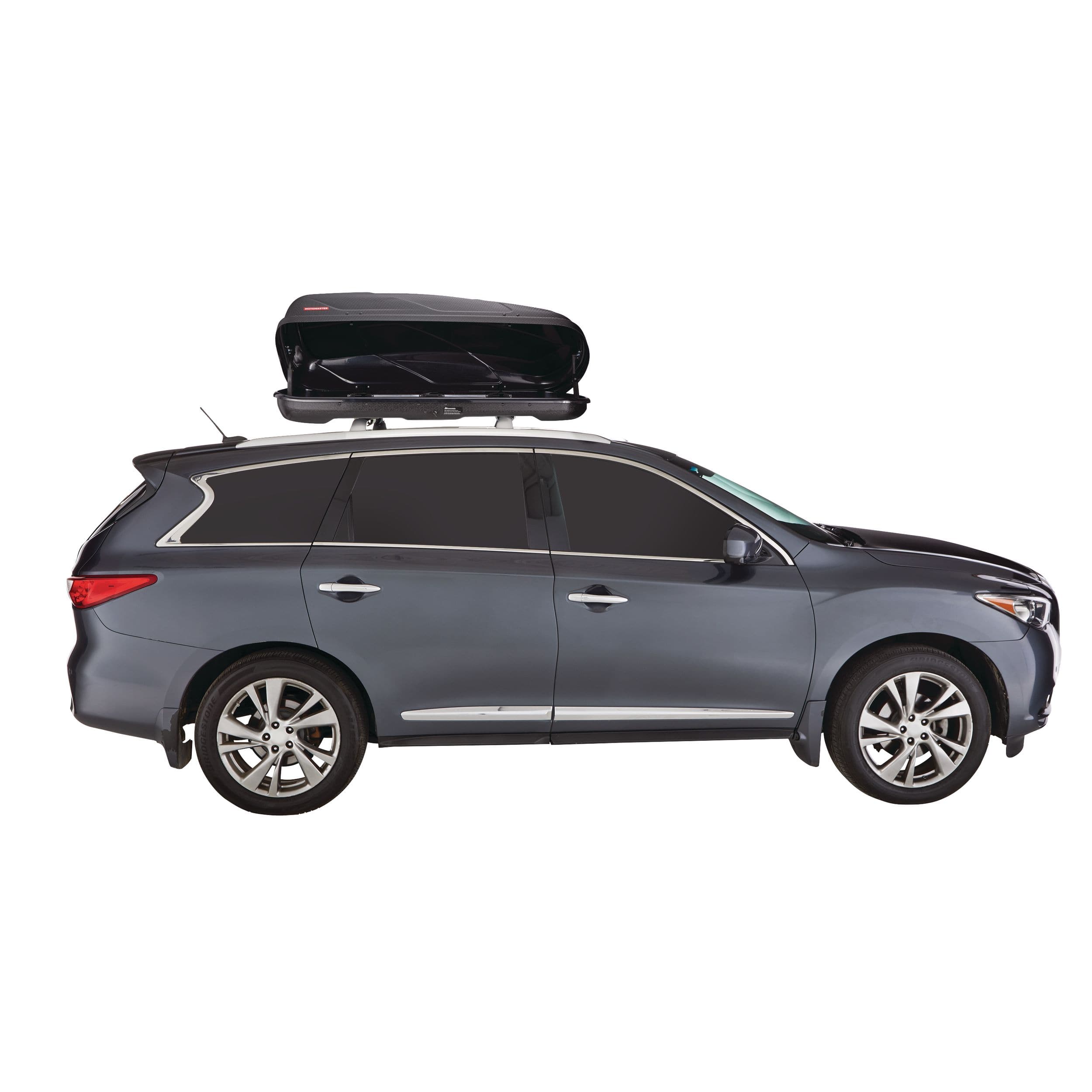 MotoMaster Roof Cargo Box Black