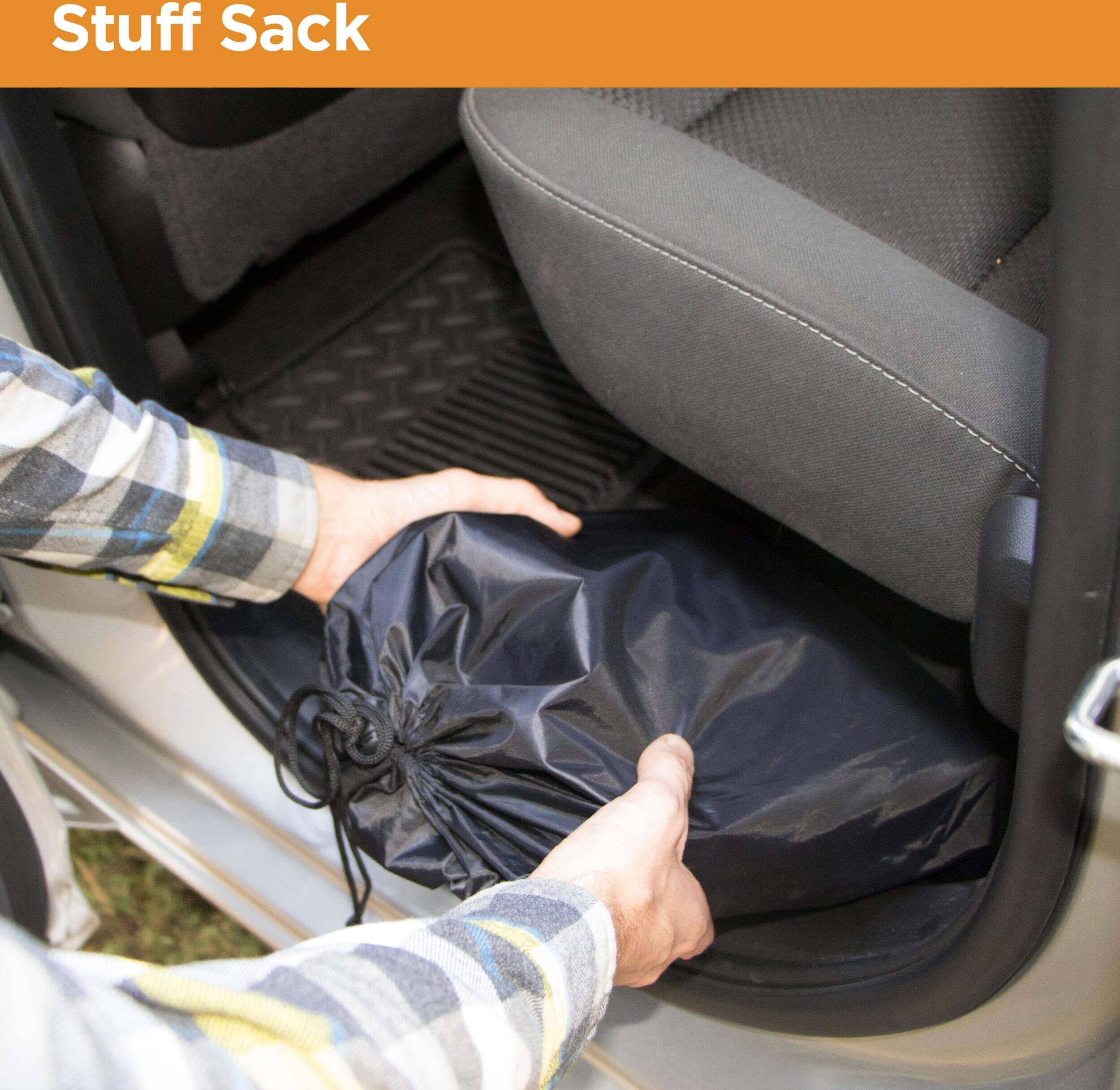 Rightline Gear 100T60 Truck Bed Cargo Net w/ Builtin Tarp, Black