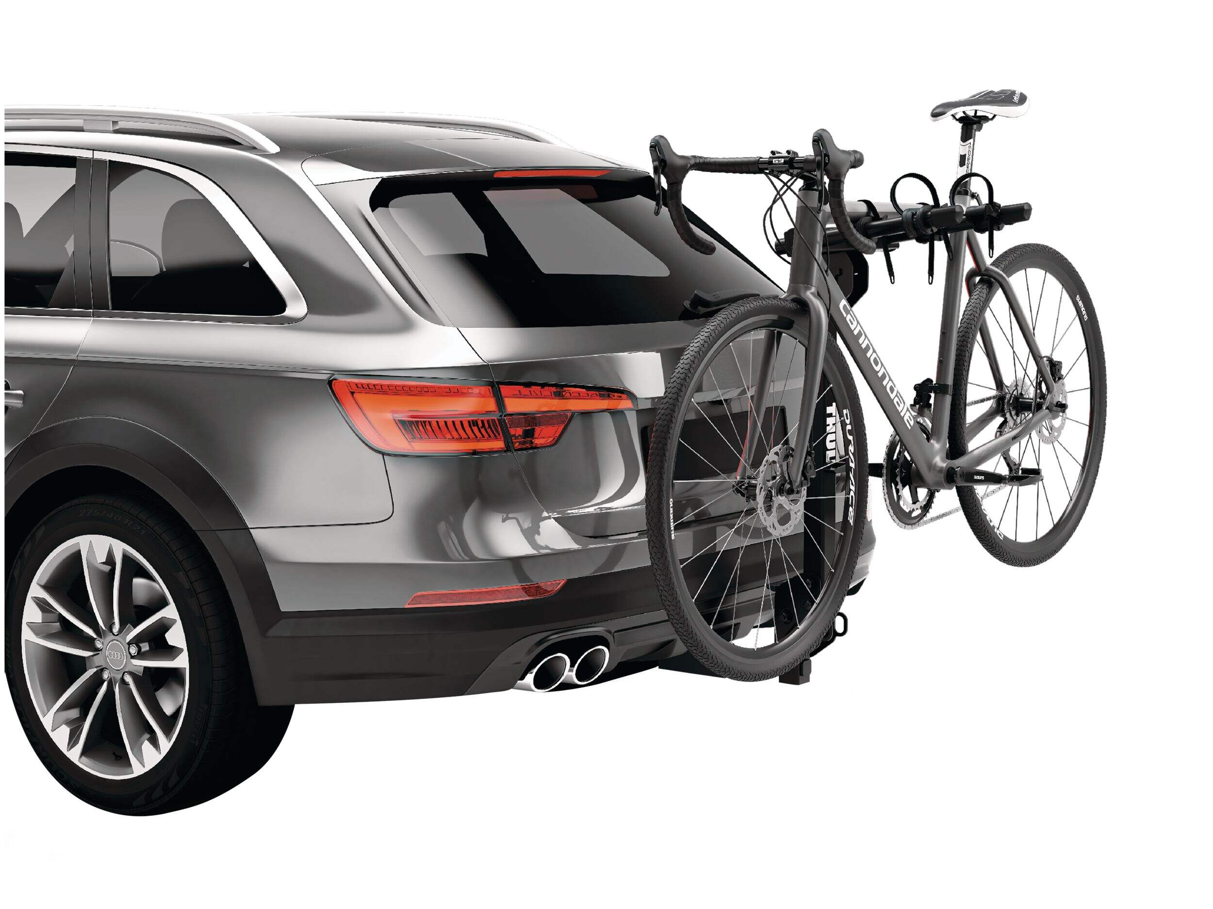 Thule Trailway 2Bike Hitch Mount Bike Rack, Fits 11/4, 2in Receiver, Black Canadian Tire