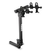 Thule Trailway 2-Bike Hitch Mount Bike Rack, Fits 1-1/4, 2-in Receiver, Black Front_Three_Fourths_Angled_Right