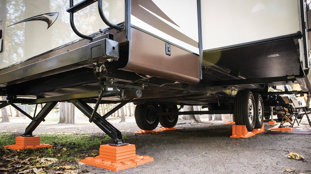 Lynx Levelers RV Levelling Kit, Orange, 10pc Canadian Tire
