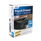 CAMCO 43450 Pop-A-Drawer RV Under Cabinet Drawer Front_Three_Fourths_Angled_Right