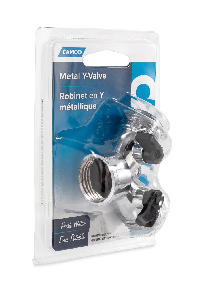 Camco Fresh Water Hose YValve, Metal Canadian Tire