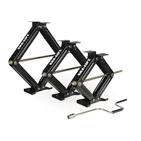 Camco EazLift Scissor Jack, 24-in, 5000-lb Front_Three_Fourths_Angled_Left