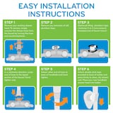 Oxygenics 87748 PowerFlow RV Handheld Shower Head, White Composite_or_Mixed