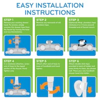 Oxygenics 87748 PowerFlow RV Handheld Shower Head, White Composite_or_Mixed