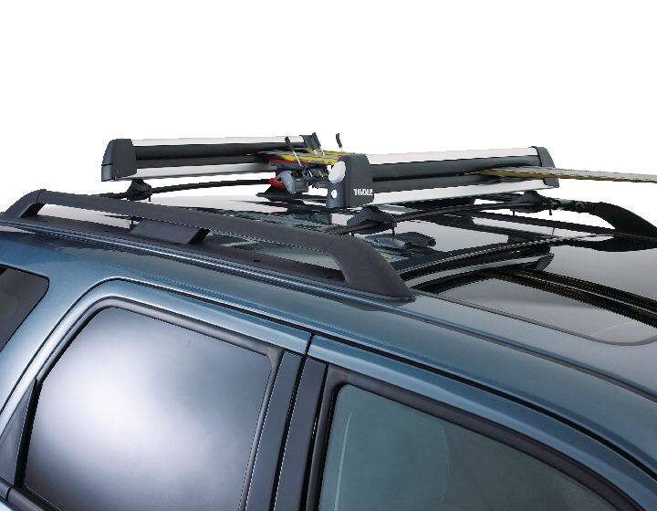 Thule Roof Top Mount Ski Snowboard Rack Lockable 2 pc Canadian