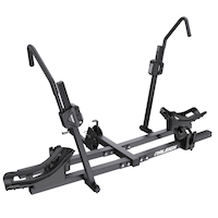 Raleigh Platform Style Hitch Mounted Bike Carrier, 2-Bikes Front_Three_Fourths_Angled_Right