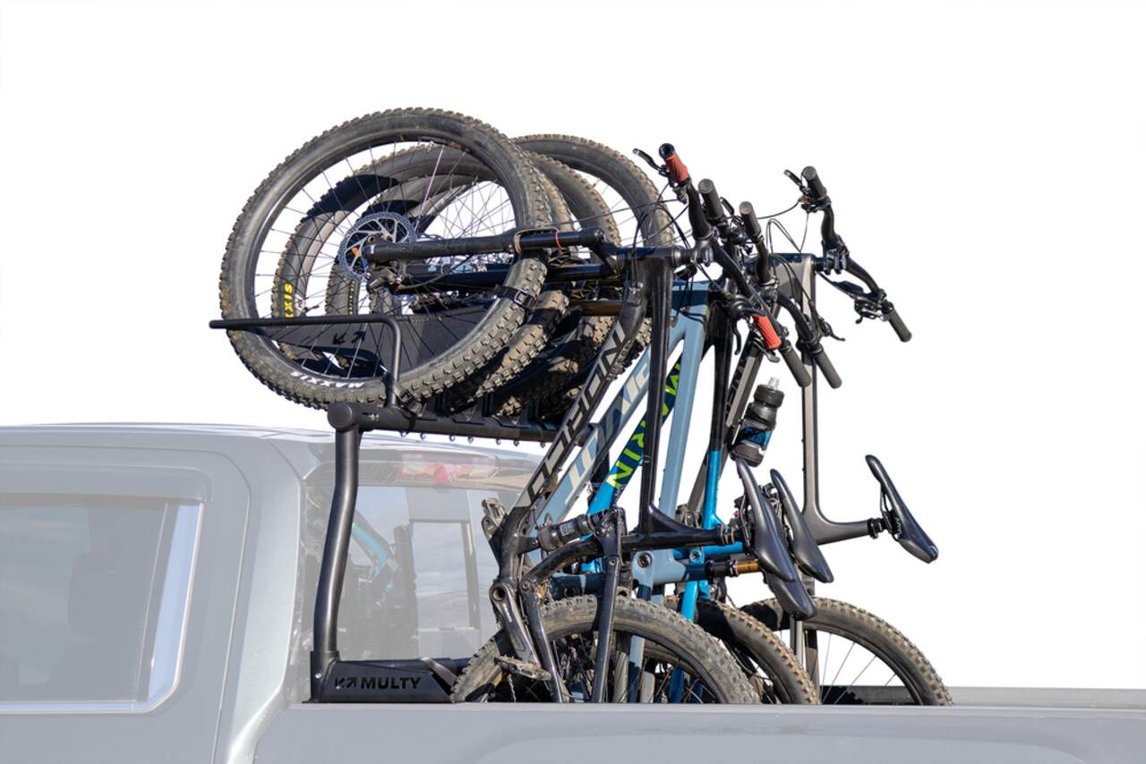 Porte-vélos vertical, support de vélo réglable rouge noir