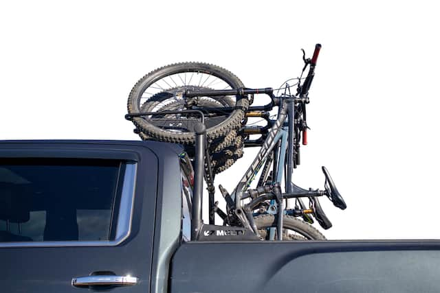 vertical bike rack with lock