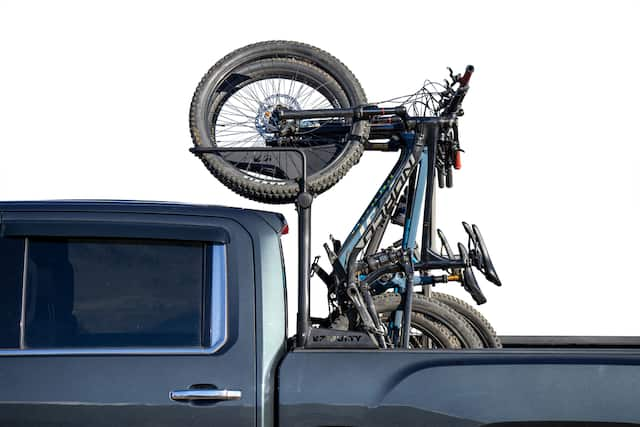 vertical bike rack with lock