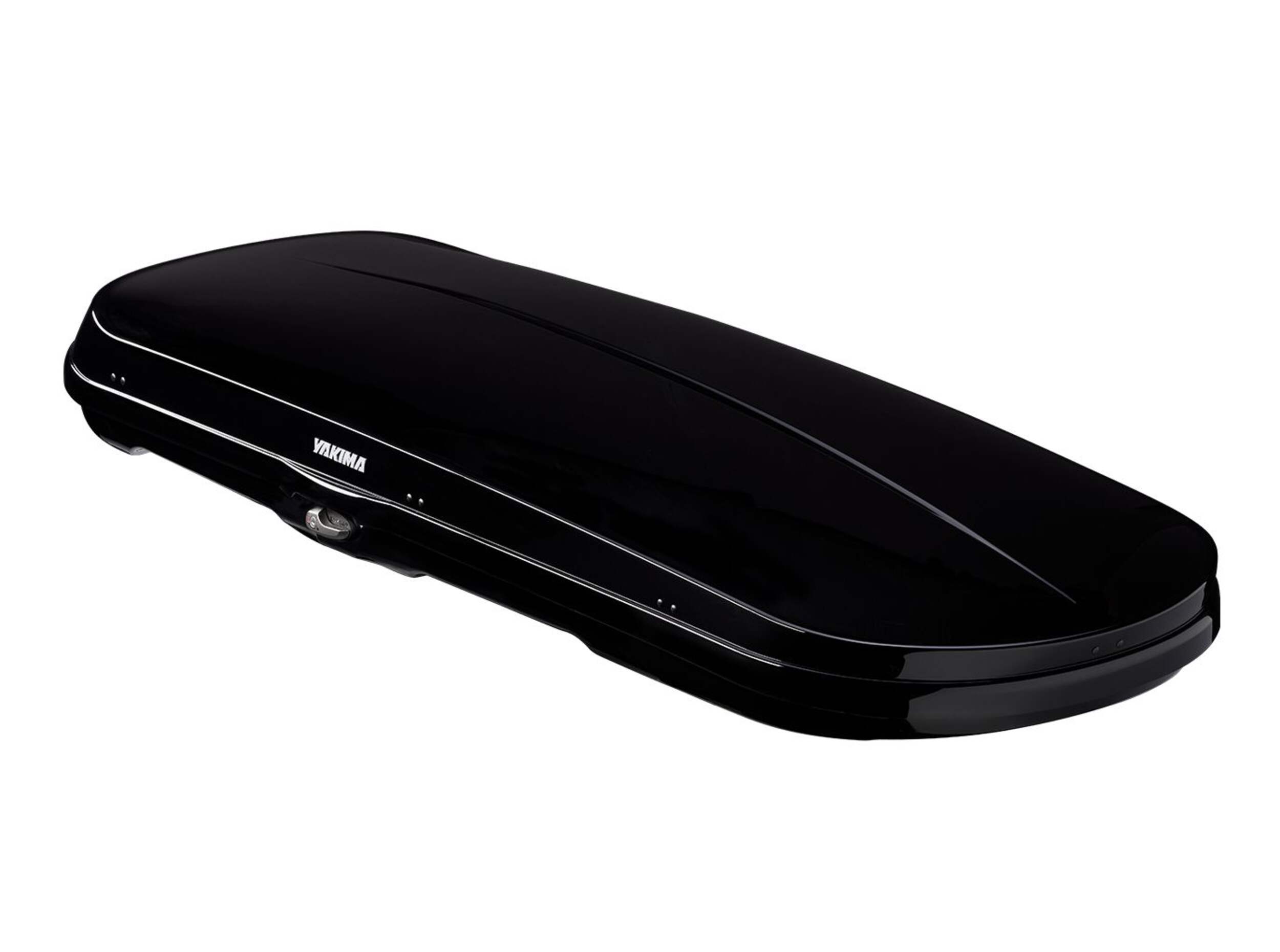 Yakima GrandTour Lo Rooftop Cargo Box Front_Three_Fourths_Angled_Left