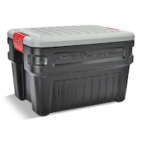 Rubbermaid Action Packer Plastic Lockable Storage Container, Stackable & Recyclable, 90.8-L