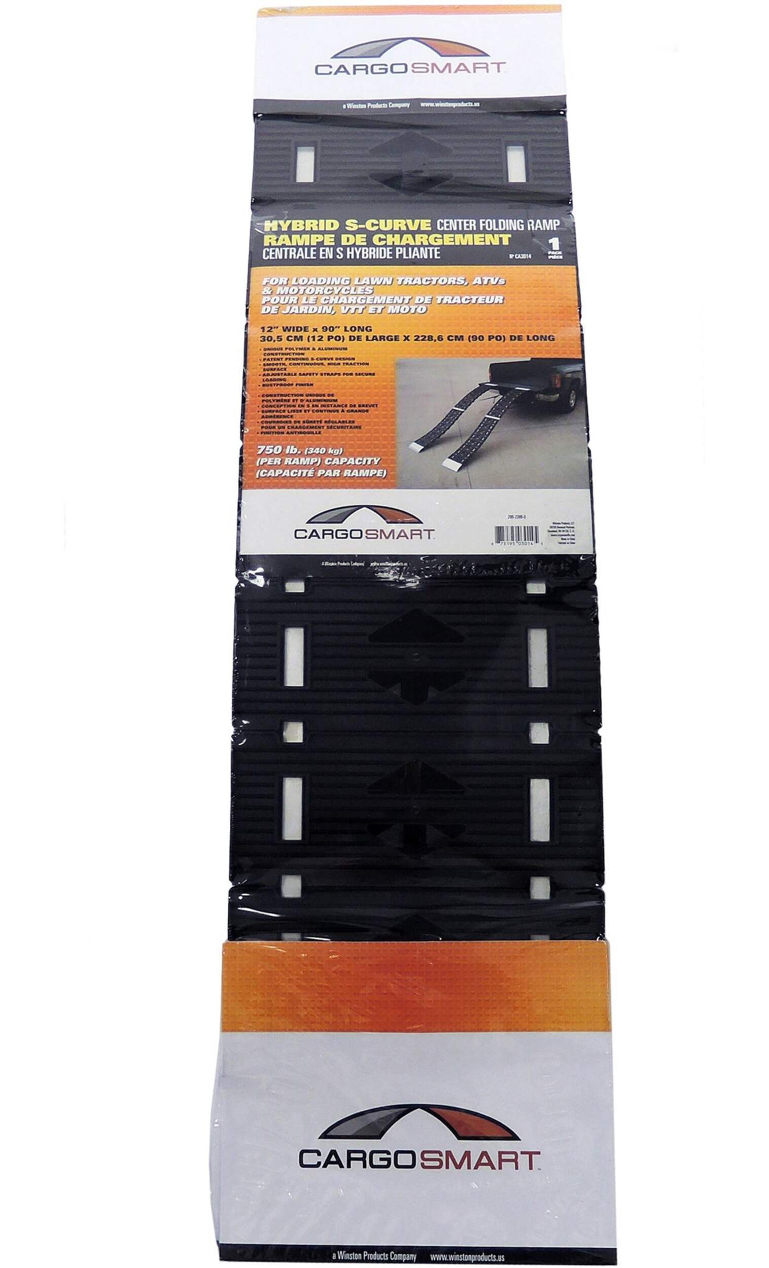 CargoSmart Hybrid S-Curve Single Loading Ramp Front_Flat