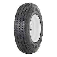 Carlisle 8-in Utility Trailer Tire Assemblies, 480X8-C4 Front_Three_Fourths_Angled_Left