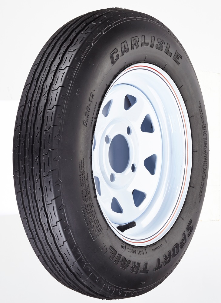 Carlisle Sport Trail LH Trailer Tire Assembly, 530X12B4 Canadian Tire