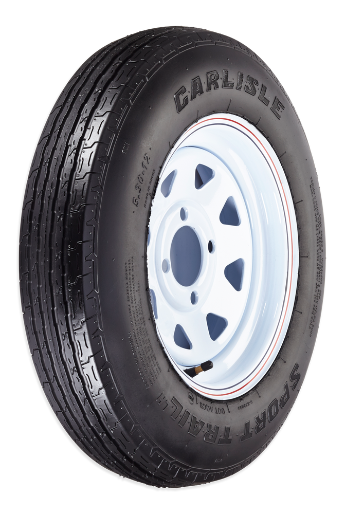 Carlisle Sport Trail LH Trailer Tire Assembly, 530X12-C4 | Canadian Tire