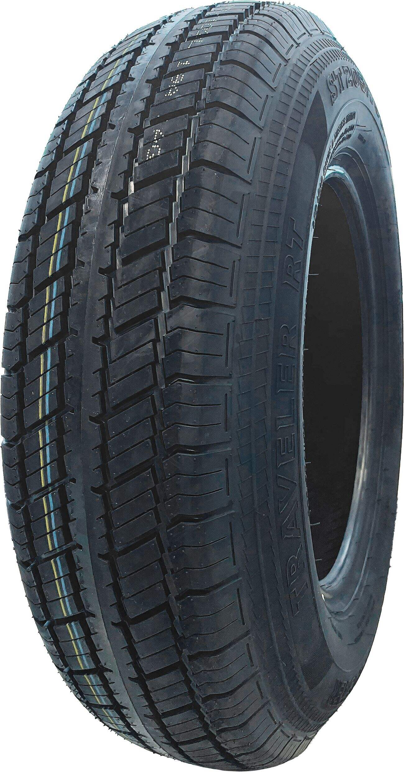 MotoMaster 8-Ply Trailer Tire, ST205/75R15 Front_Three_Fourths_Angled_Left