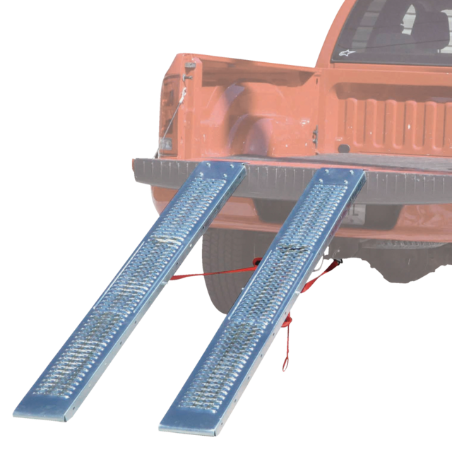 Prime1 Traction Cut-Out Steel Loading Ramps Pair, Easy-To-Use, 72-in, 2 ...