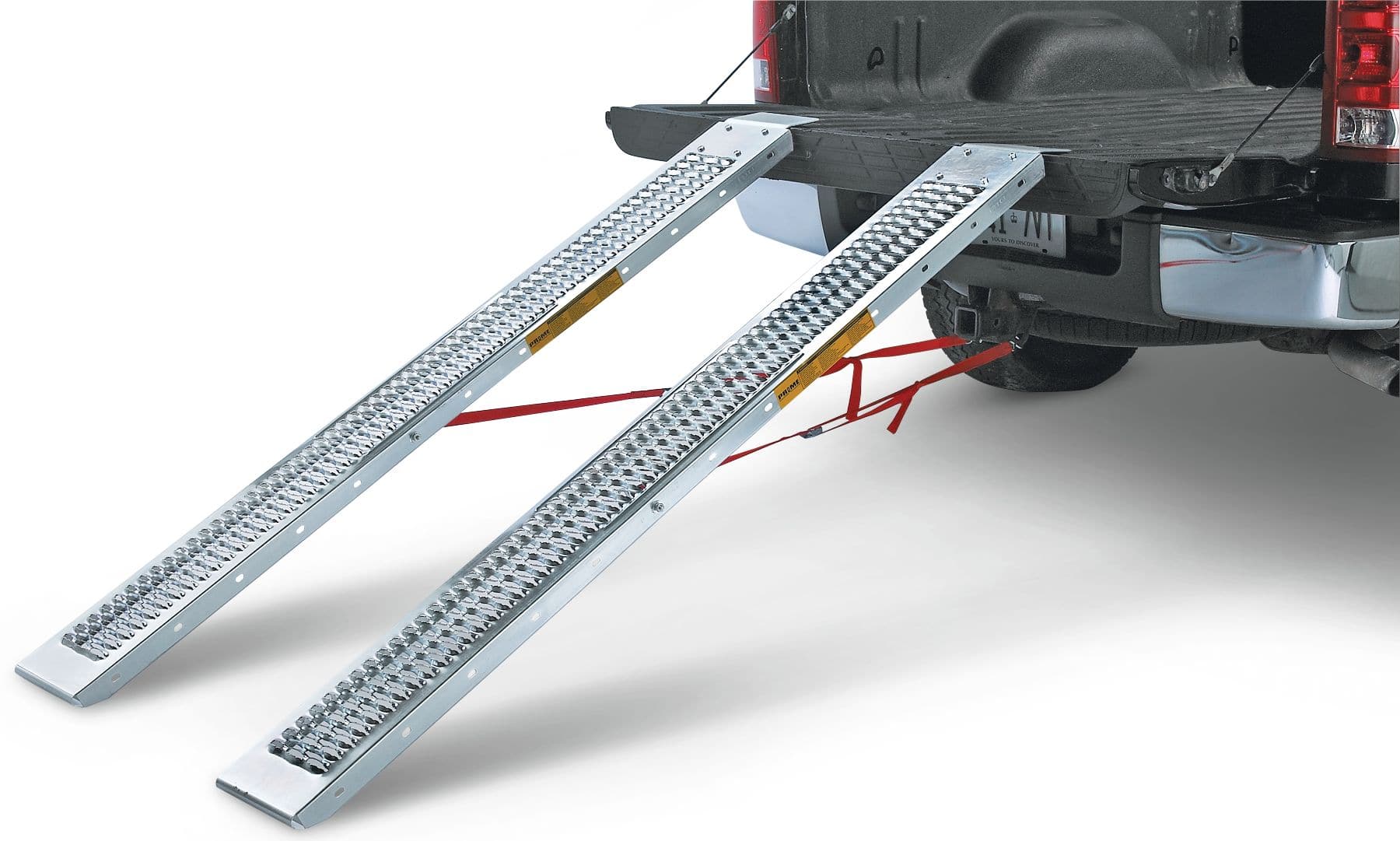 Prime1 Traction Cut-Out Steel Loading Ramps Pair, Easy-To-Use, 72-in, 2-pc