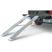 Rampes en acier Prime1 Traction Cut-Out, paire, facile à utiliser, 72 po, paq. 2 Front_Angled_Left