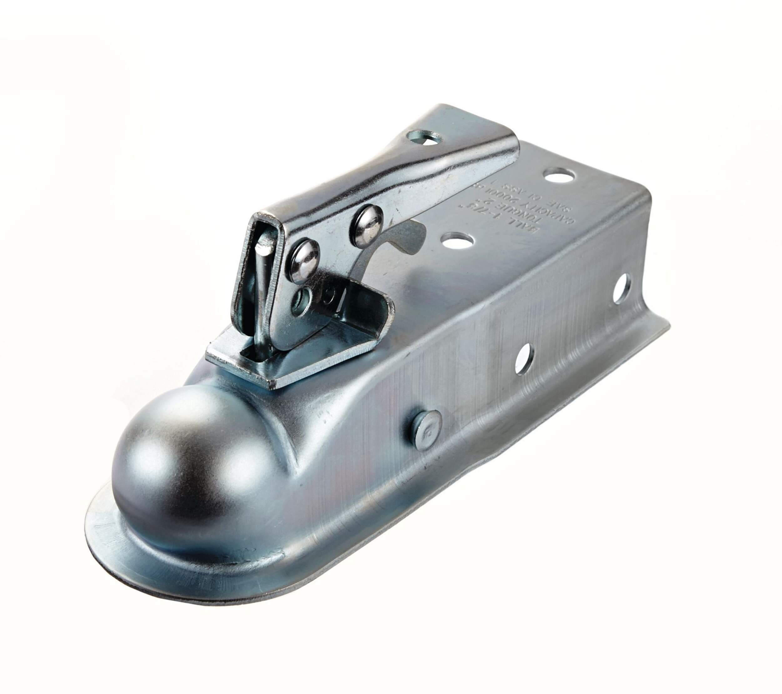 MotoMaster Class I & Class II Trailer Coupler, 1-7/8-in x 2-in Front_Angled_Left