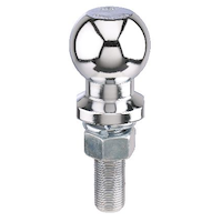 Boule d'attelage à longue tige MotoMaster Front_Flat