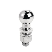 Boule d'attelage MotoMaster, tige de 1 7/8 x 2 po Front_Flat