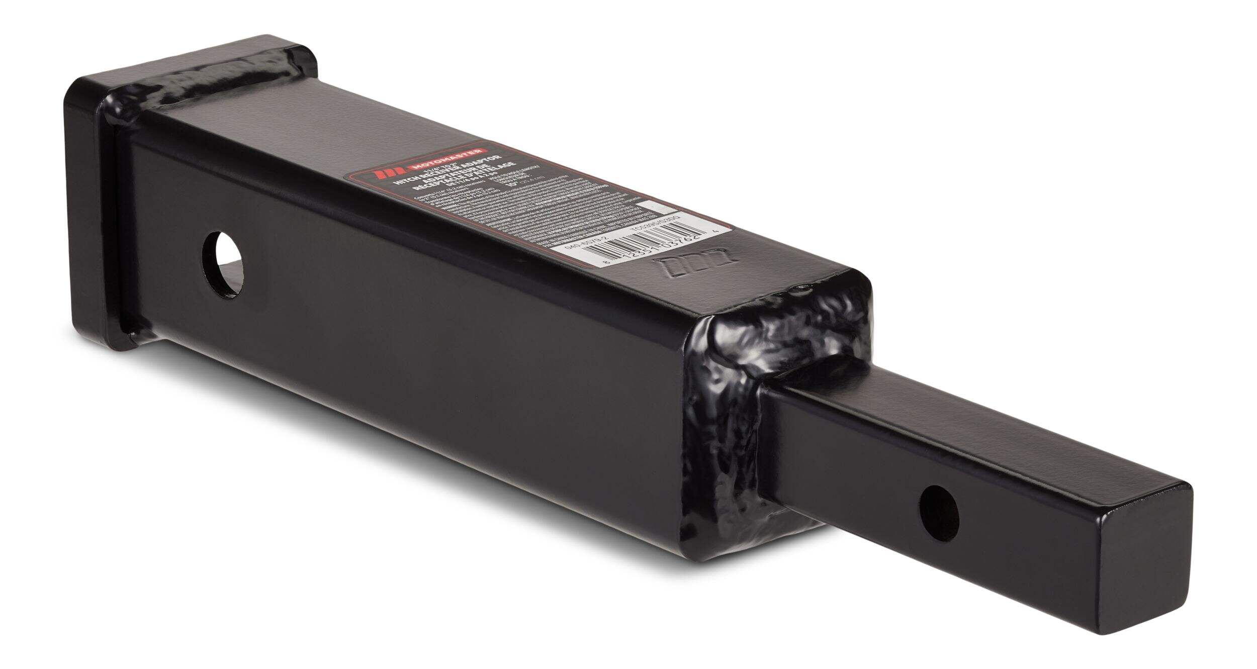 MotoMaster 1-1/4-in to 2-in Receiver Adapter Front_Three_Fourths_Angled_Right