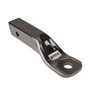 Reese Towpower Drop Black Nickel Ball Mount, 2-in