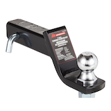 MotoMaster Tow Kit 3-1/4-in Drop with 2-in Ball & 5/8-in Pin Front_Three_Fourths_Angled_Right