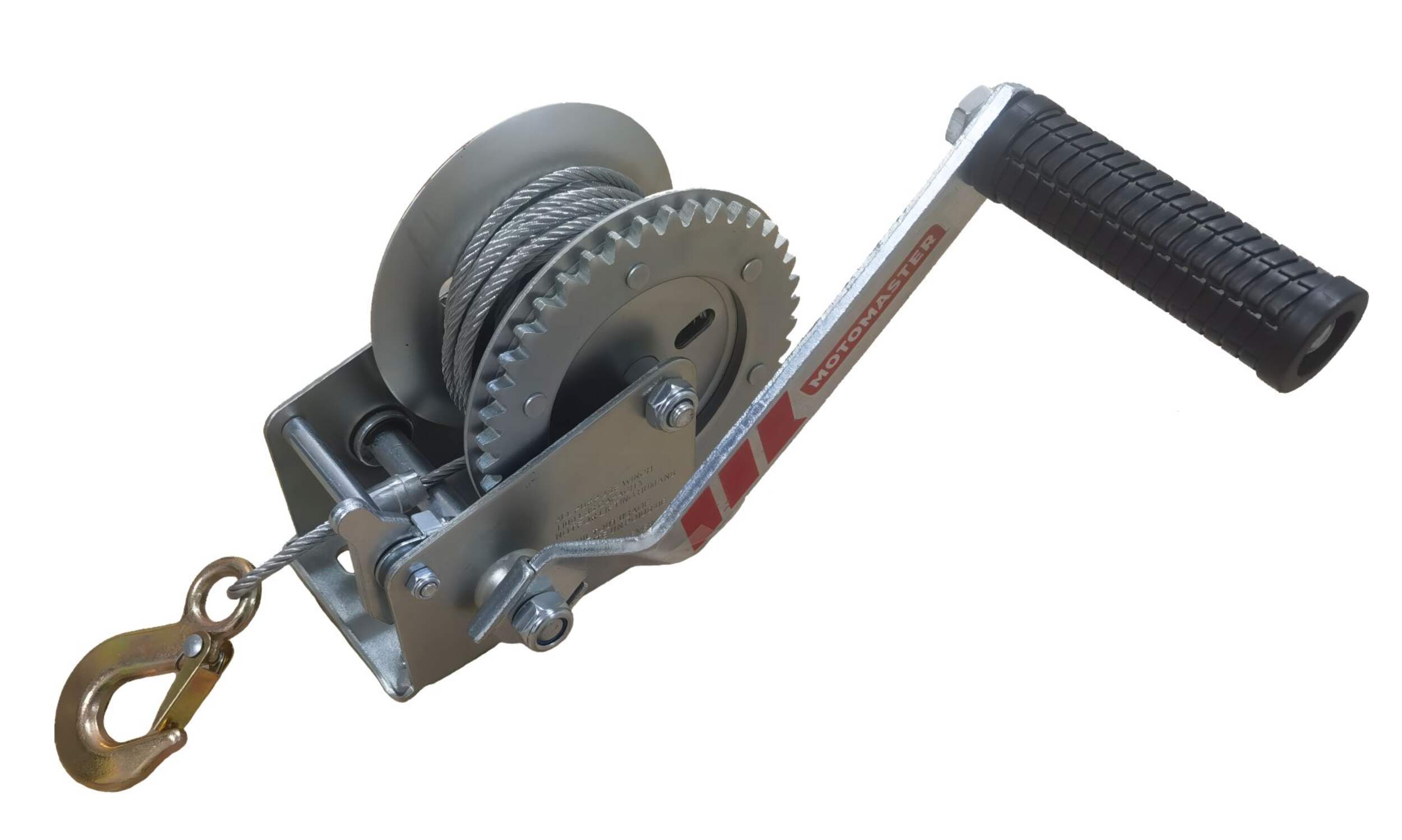 Treuil de remorque bidirectionnel à une vitesse MotoMaster, capacité de 1 100 lb Front_Angled_Left
