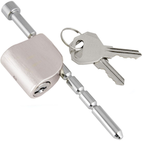 Reese Towpower Adjustable Stainless Steel Coupler Lock Overhead_Plunge