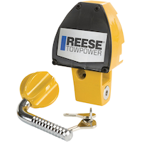 Reese Towpower Professional Coupler Lock, Yellow Composite_or_Mixed