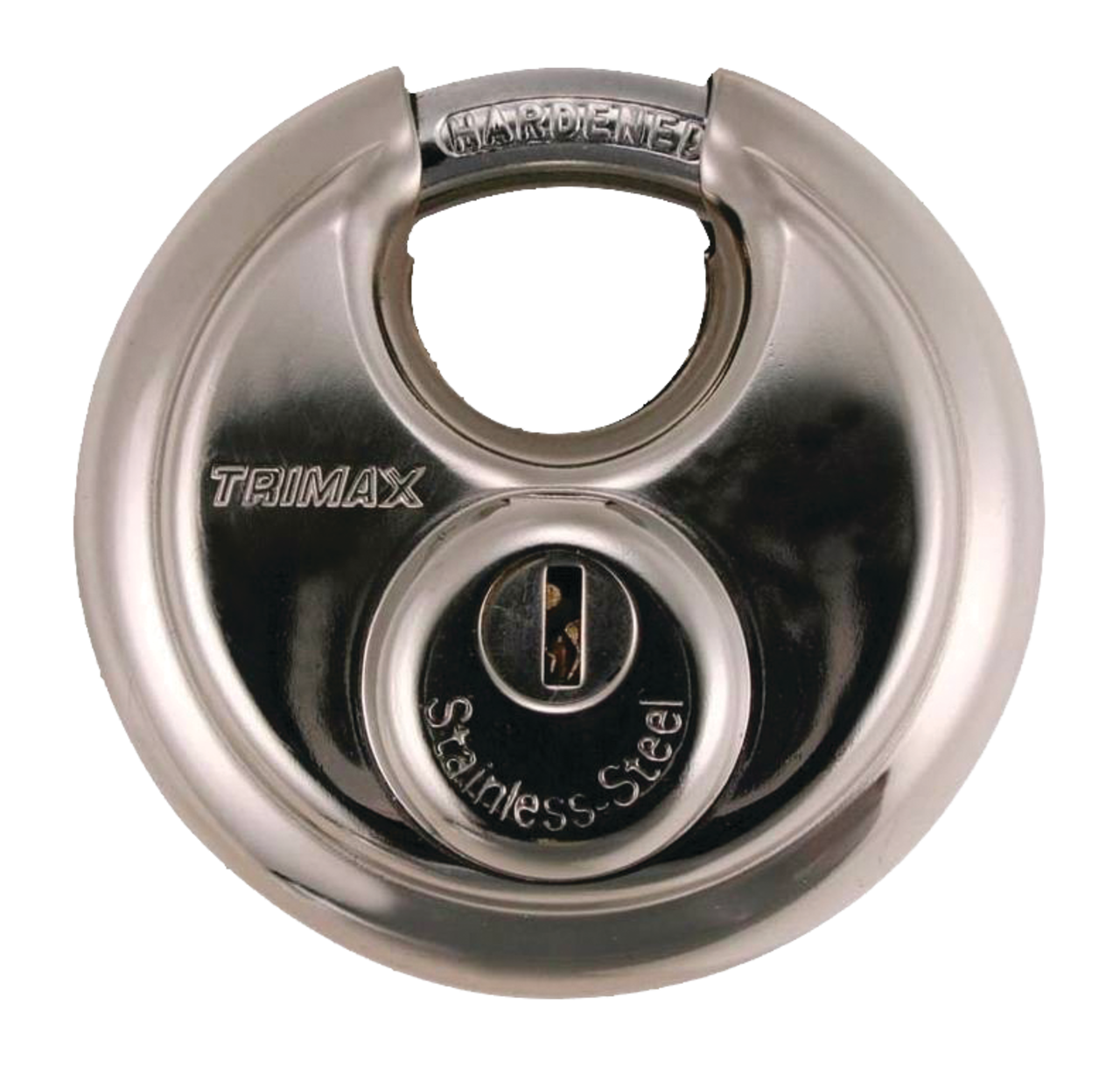 Trimax Stainless Steel Round Padlock
