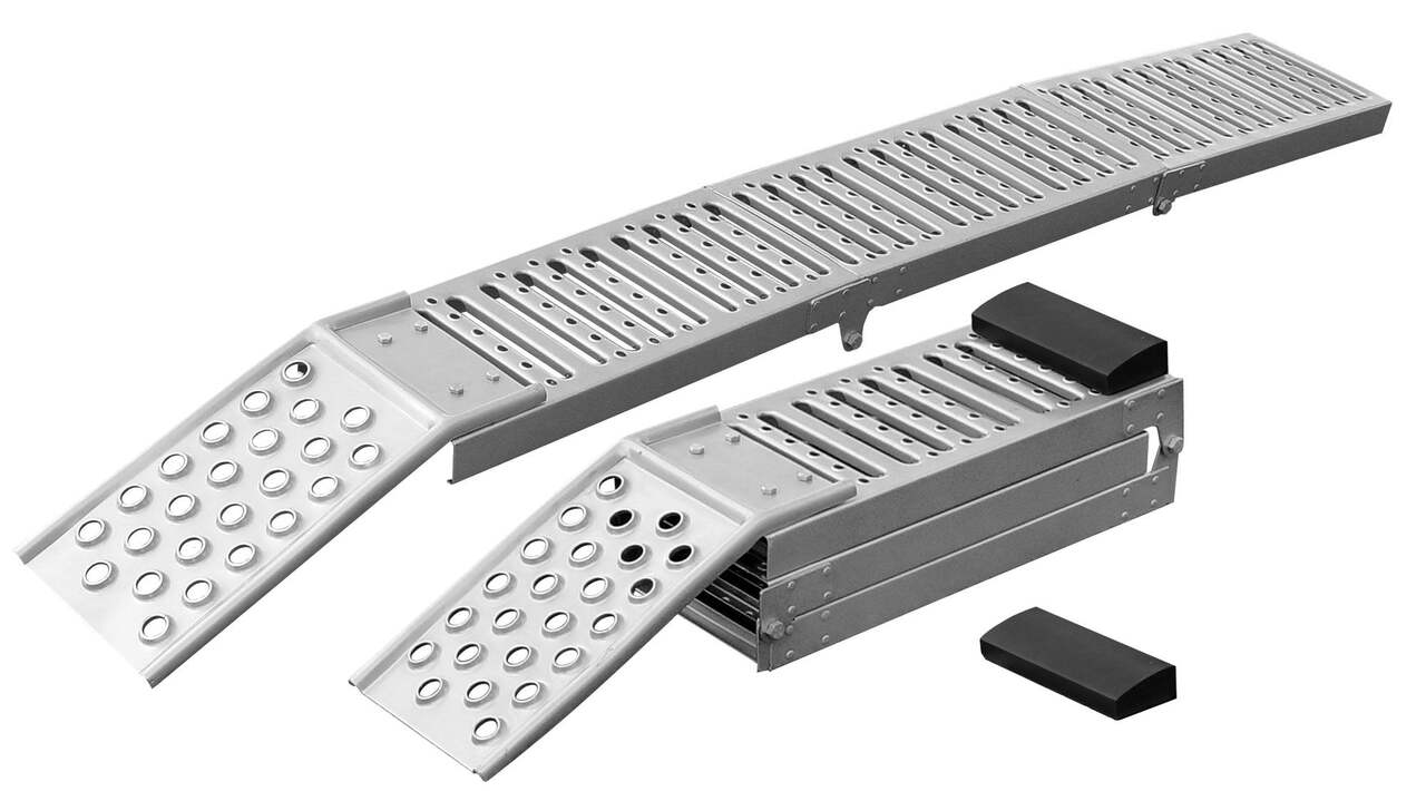 78.5-in Two-Way Load or Lift Steel Ramp Pair