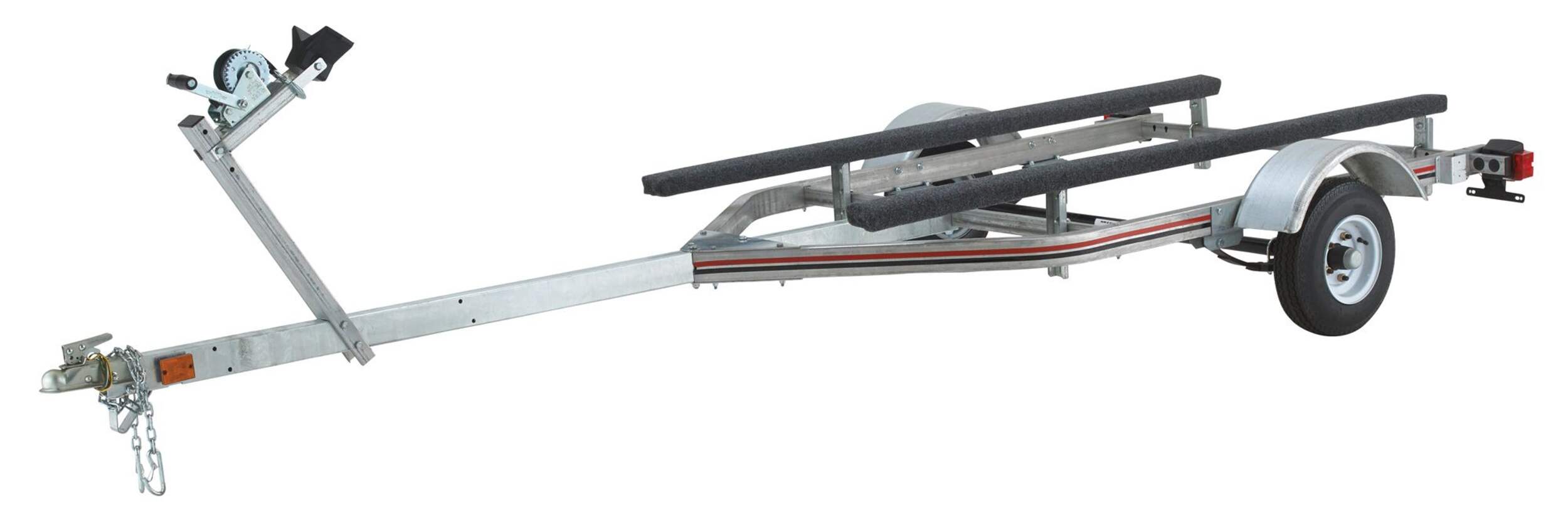 Stirling Galvanized Boat Trailer Front_Three_Fourths_Angled_Left
