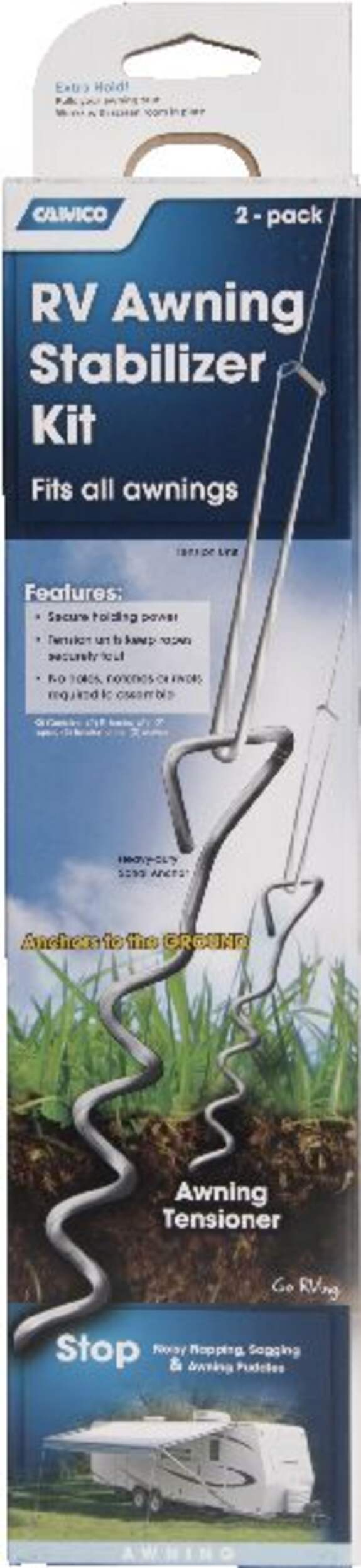 CAMCO 42563 RV Awning Stabilizer Kit, 2pk Canadian Tire