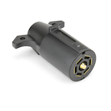 REESE Towpower 7-Way Trailer End Connector Front_Angled_Right