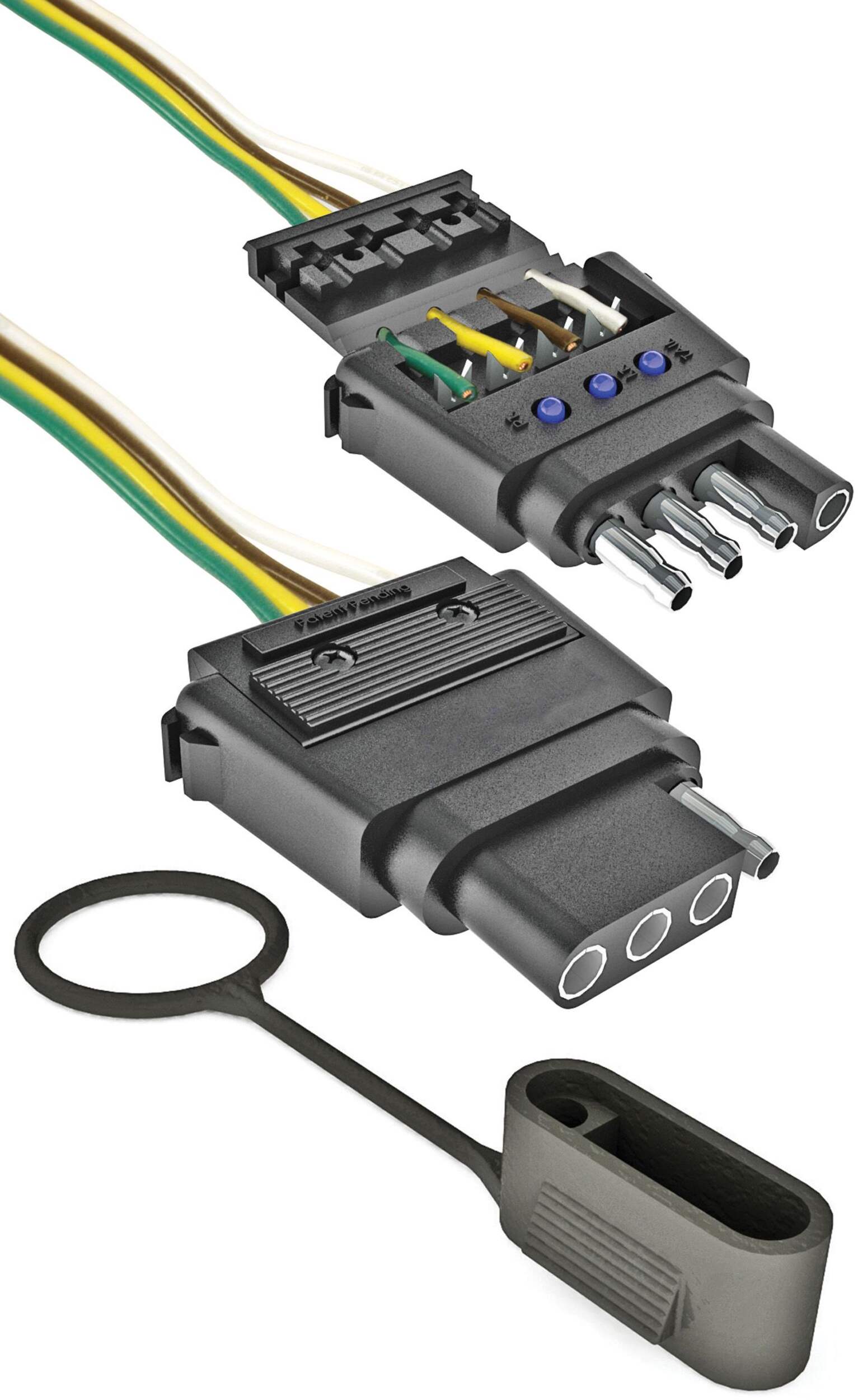 REESE Towpower Quick Fix 4-Wire Flat Repair Kit Front_Angled_Right